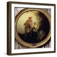 Duet-Nicolas Lancret-Framed Giclee Print