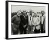 Duffy Jackson, Slam Stewart, Sonny Stitt, George Wein and an Unidentified Musician, London, 1979-Denis Williams-Framed Photographic Print