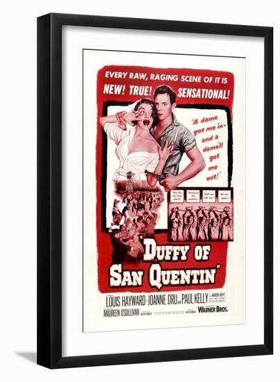 Duffy of San Quentin-null-Framed Art Print