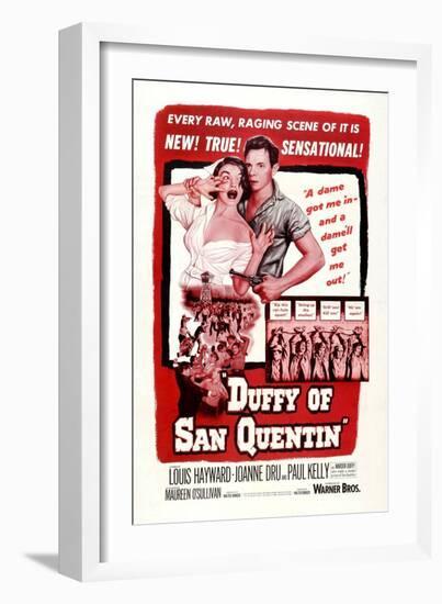 Duffy of San Quentin-null-Framed Art Print