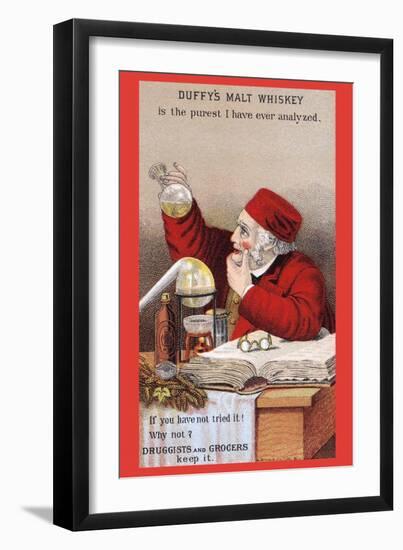 Duffy's Malt Whiskey-A. Boen & Co.-Framed Art Print
