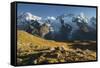 Dufourspitze, Lyskamm, Breithorn, Gornergletscher, Gornergrat, Valais, Switzerland-Rainer Mirau-Framed Stretched Canvas