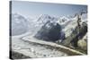 Dufourspitze, Lyskamm, Castor, Pollux, Gornergletscher, Gornergrat, Valais, Switzerland-Rainer Mirau-Stretched Canvas