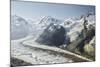 Dufourspitze, Lyskamm, Castor, Pollux, Gornergletscher, Gornergrat, Valais, Switzerland-Rainer Mirau-Mounted Photographic Print