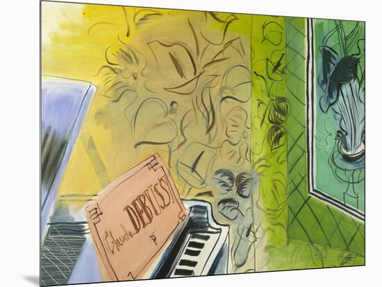 Dufy: Claude Debussy, 1952-Raoul Dufy-Mounted Giclee Print