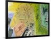 Dufy: Claude Debussy, 1952-Raoul Dufy-Framed Giclee Print