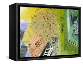 Dufy: Claude Debussy, 1952-Raoul Dufy-Framed Stretched Canvas