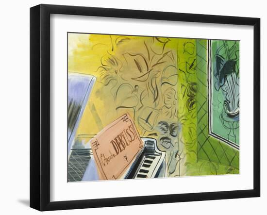 Dufy: Claude Debussy, 1952-Raoul Dufy-Framed Giclee Print