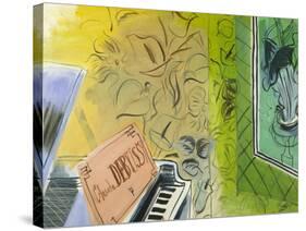 Dufy: Claude Debussy, 1952-Raoul Dufy-Stretched Canvas