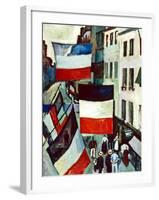 Dufy: Flags, 1906-Raoul Dufy-Framed Giclee Print