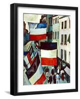 Dufy: Flags, 1906-Raoul Dufy-Framed Giclee Print