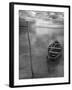 Dug Out Canoe Used by Local Fishermen Pulled Up on Banks of Rio Tarajos, Tributary of Amazon River-Mark Hannaford-Framed Photographic Print