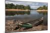 Dugout Canoe. Fairview, Iwokrama Reserve, Guyana-Pete Oxford-Mounted Photographic Print