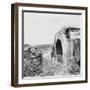 Dugout Made of Concrete and Lined with Corrugated Iron, World War I, C1914-C1918-Nightingale & Co-Framed Giclee Print