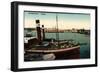 Duisburg, Blick Auf Den Hafen, Dampfer,Karl Schaders-null-Framed Giclee Print