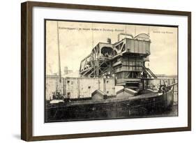 Duisburg, Kohlenkipper Im Neuen Hafen-null-Framed Giclee Print