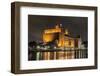 Duisburg, North Rhine-Westphalia, Germany, WerhahmŸhle in the Duisburg Inner Harbour-Bernd Wittelsbach-Framed Photographic Print