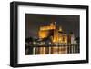 Duisburg, North Rhine-Westphalia, Germany, WerhahmŸhle in the Duisburg Inner Harbour-Bernd Wittelsbach-Framed Photographic Print