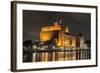 Duisburg, North Rhine-Westphalia, Germany, WerhahmŸhle in the Duisburg Inner Harbour-Bernd Wittelsbach-Framed Photographic Print