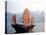 Duk Ling Junk Boat Sails in Victoria Harbor, Hong Kong, China-Russell Gordon-Stretched Canvas