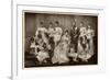 Duke and Duchess of York with Bridesmaids-null-Framed Photographic Print