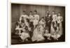 Duke and Duchess of York with Bridesmaids-null-Framed Photographic Print