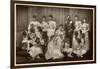 Duke and Duchess of York with Bridesmaids-null-Framed Photographic Print