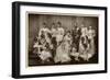 Duke and Duchess of York with Bridesmaids-null-Framed Photographic Print