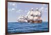 Duke and Duchess-Montague Dawson-Framed Art Print