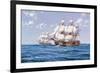 Duke and Duchess-Montague Dawson-Framed Art Print