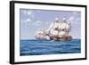 Duke and Duchess-Montague Dawson-Framed Art Print