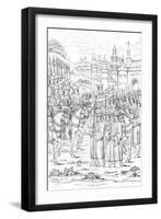 Duke at Ghent-null-Framed Art Print