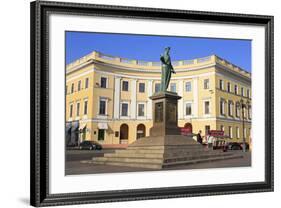 Duke De Richelieu Monument, Odessa, Crimea, Ukraine, Europe-Richard-Framed Photographic Print