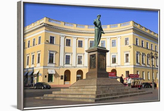 Duke De Richelieu Monument, Odessa, Crimea, Ukraine, Europe-Richard-Framed Photographic Print