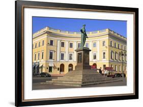 Duke De Richelieu Monument, Odessa, Crimea, Ukraine, Europe-Richard-Framed Photographic Print