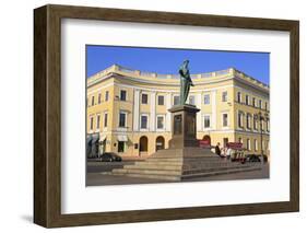 Duke De Richelieu Monument, Odessa, Crimea, Ukraine, Europe-Richard-Framed Photographic Print