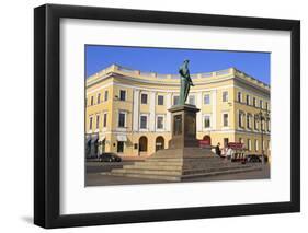 Duke De Richelieu Monument, Odessa, Crimea, Ukraine, Europe-Richard-Framed Photographic Print