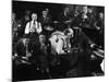 Duke Ellington During Jam Session with Band Members Probably in Photographer Gjon Mili's Studio-Gjon Mili-Mounted Premium Photographic Print