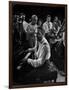 Duke Ellington Playing Don't Get Around Much Anymore-Gjon Mili-Framed Photographic Print