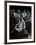 Duke Ellington Playing Don't Get Around Much Anymore-Gjon Mili-Framed Photographic Print