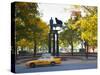 Duke Ellington Statue, Frawley Circle, Harlem, Manhattan, New York City, USA-Jon Arnold-Stretched Canvas