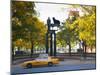 Duke Ellington Statue, Frawley Circle, Harlem, Manhattan, New York City, USA-Jon Arnold-Mounted Premium Photographic Print