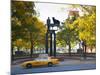 Duke Ellington Statue, Frawley Circle, Harlem, Manhattan, New York City, USA-Jon Arnold-Mounted Photographic Print
