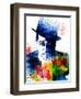 Duke Ellington Watercolor-Jack Hunter-Framed Art Print