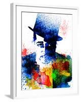 Duke Ellington Watercolor-Jack Hunter-Framed Art Print