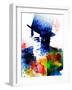 Duke Ellington Watercolor-Jack Hunter-Framed Art Print