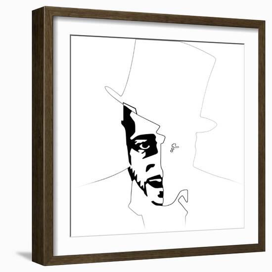 Duke Ellington-Logan Huxley-Framed Art Print