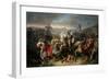 Duke Erich Von Calenberg Rescues Emperor Maximilian in the Battle at Regensburg in 1504-Johann Christian Riepenhausen-Framed Giclee Print