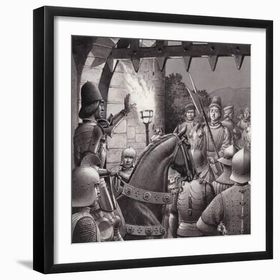 Duke Federigo Locked Out of Urbino-Pat Nicolle-Framed Giclee Print