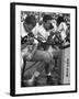Duke Football Players Breathing Oxygen from a Bottle During the Game-Mark Kauffman-Framed Photographic Print